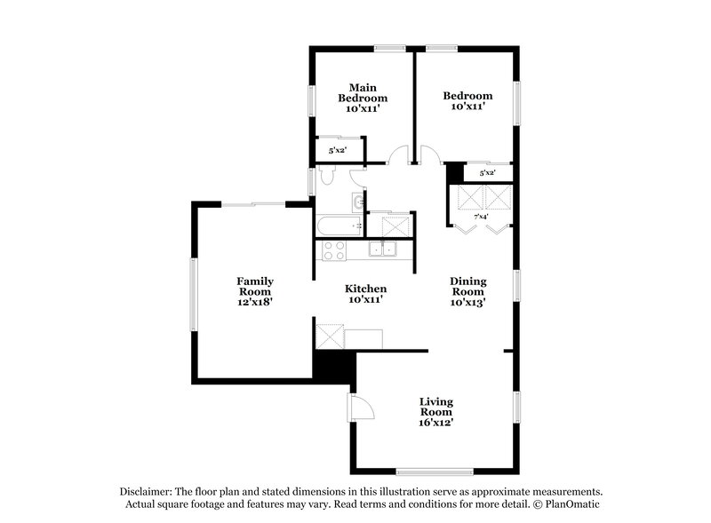 1,920/Mo, 10513 Suomi St Jacksonville, FL 32218 Floor Plan View