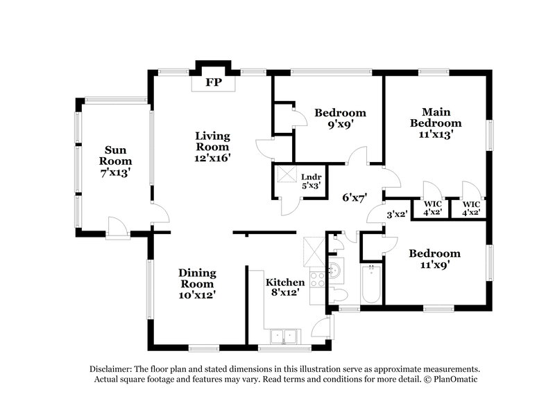 1,055/Mo, 403 W 63rd St Jacksonville, FL 32208 Floor Plan View