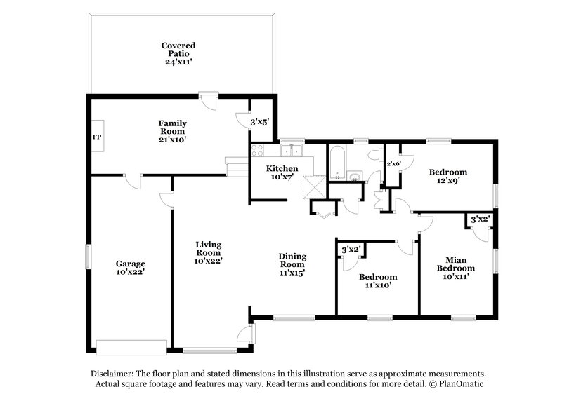1,610/Mo, 501 Aiken Rd Jacksonville, FL 32216 Floor Plan View