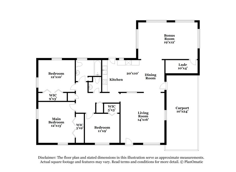 2,130/Mo, 6227 Pine Summit Dr Jacksonville, FL 32211 Floor Plan View