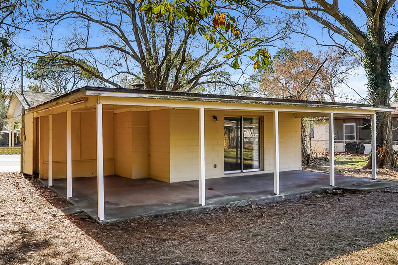 1,705/Mo, 7573 Patrice Ct Jacksonville, FL 32210 Rear View 2