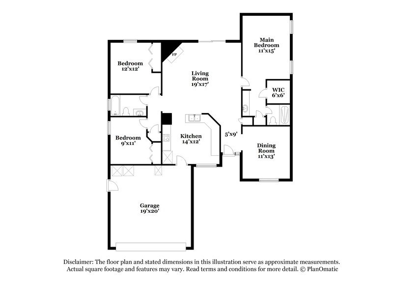 2,215/Mo, 7554 Fawn Lake Dr S Jacksonville, FL 32256 Floor Plan View
