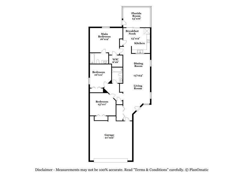 2,540/Mo, 3514 Pebble Stone Ct Orange Park, FL 32065 Floor Plan View