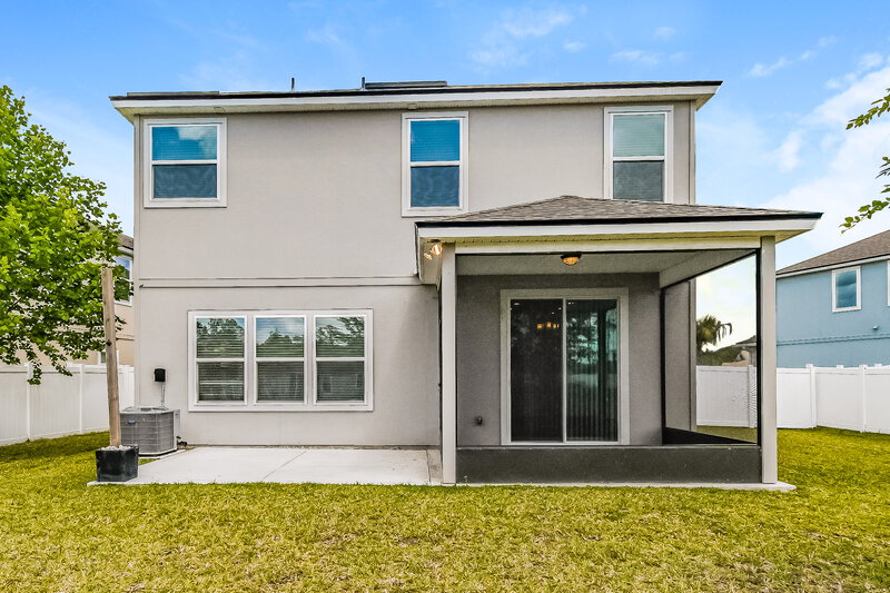 2,530/Mo, 8244 Cape Fox Dr Jacksonville, FL 32222 Rear View