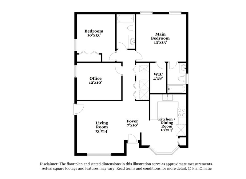 2,170/Mo, 1040 W 7th St Saint Augustine, FL 32084 Floor Plan View