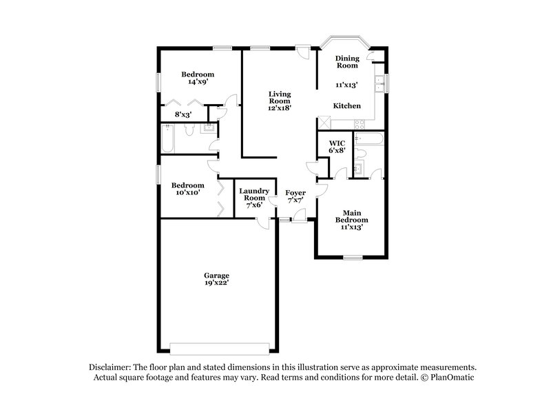 1,915/Mo, 1334 Truman Dr Saint Augustine, FL 32084 Floor Plan View