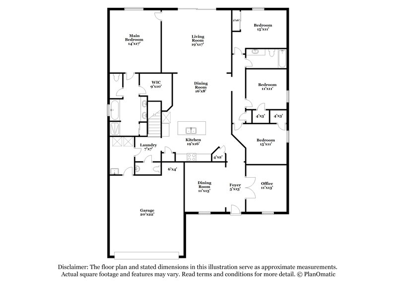 4,480/Mo, 252 Saint Kitts Loop Saint Augustine, FL 32092 Floor Plan View