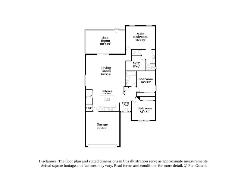 2,100/Mo, 1515 Julia St Green Cove Springs, FL 32043 Floor Plan View