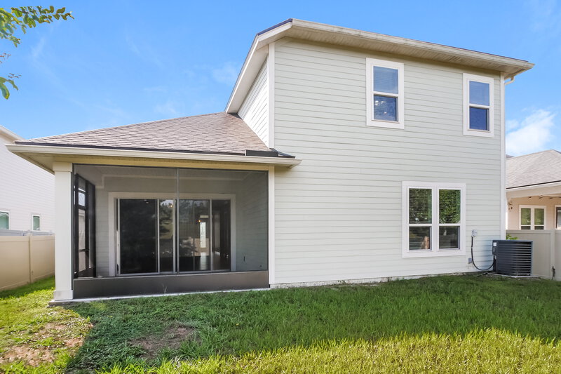 2,980/Mo, 124 Willow Lake Dr Saint Augustine, FL 32092 Rear View