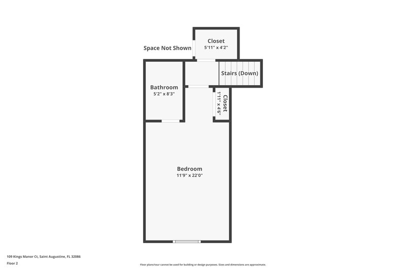 2,525/Mo, 109 Kings Manor Ct Saint Augustine, FL 32086 Floorplan View 2