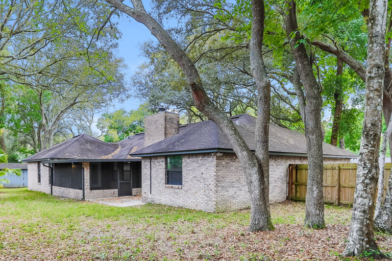 2,640/Mo, 3276 Totall Oaks Ct Jacksonville, FL 32223 Rear View