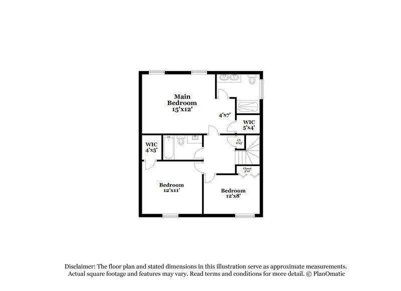1,975/Mo, 7849 Moss Pointe Trl W Jacksonville, FL 32244 Floorplan View 2