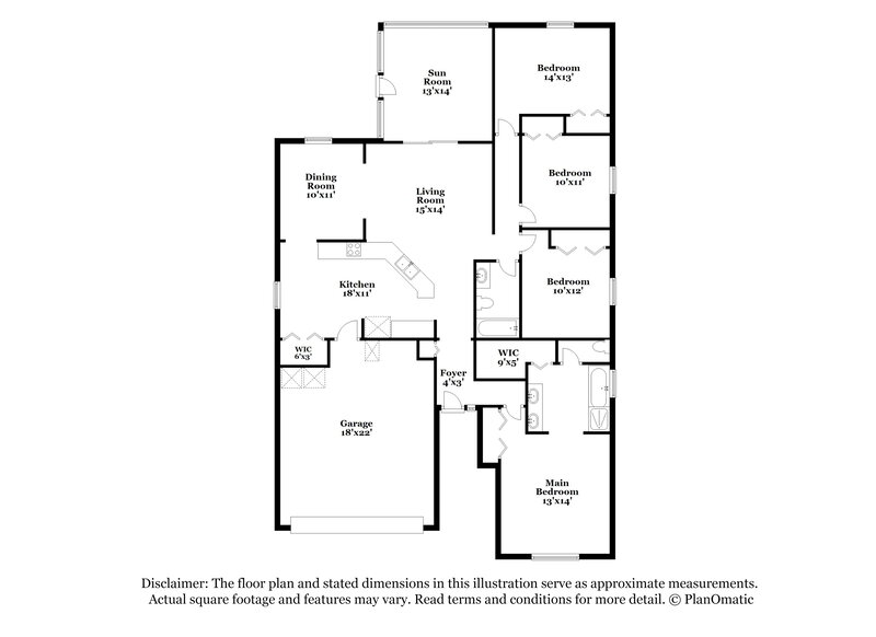 1,830/Mo, 2656 Creekfront Dr Green Cove Springs, FL 32043 Floor Plan View