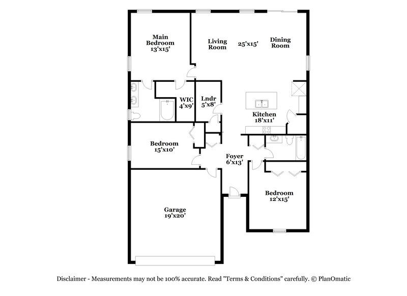 1,885/Mo, 2044 Pebble Point Dr Green Cove Springs, FL 32043 Floor Plan View
