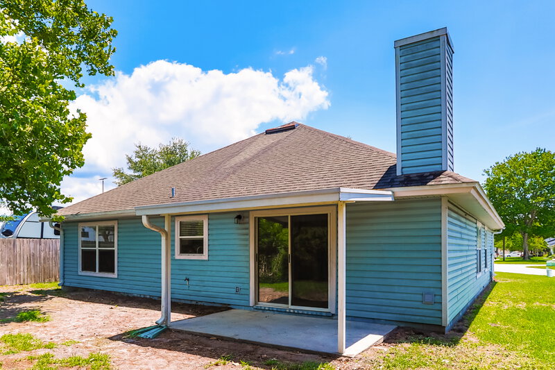 1,965/Mo, 2066 Tanager Dr Orange Park, FL 32073 Rear View