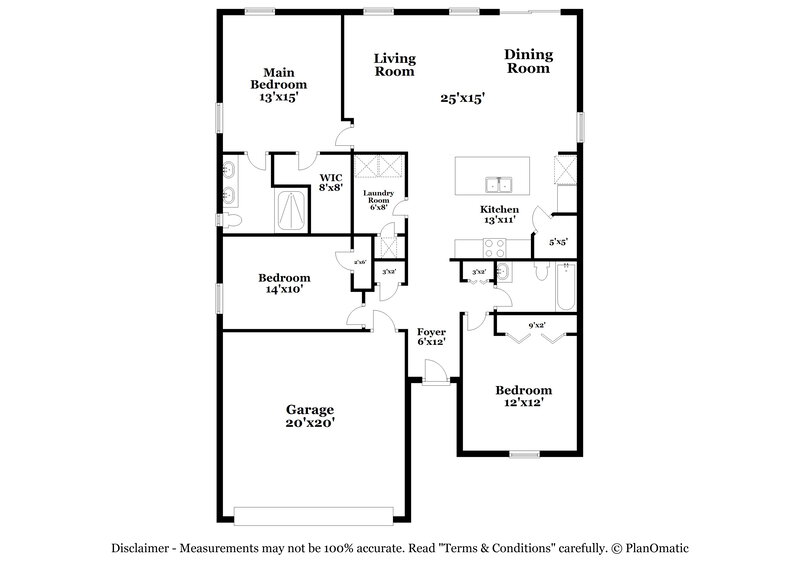 1,945/Mo, 2283 Pebble Point Dr Green Cove Springs, FL 32043 Floor Plan View