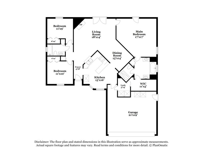 0/Mo, 8233 Lakemont Dr Jacksonville, FL 32216 Floor Plan View