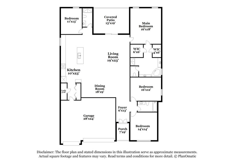 2,550/Mo, 4475 Quail Hollow Rd Orange Park, FL 32065 Floor Plan View
