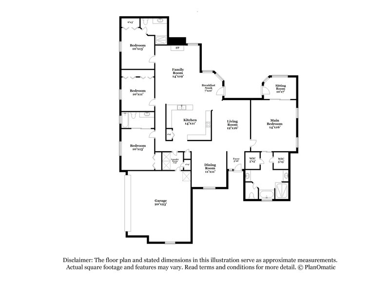 2,425/Mo, 1514 Falkland Rd E Jacksonville, FL 32221 Floorplan View