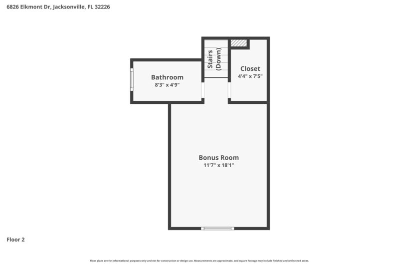 3,410/Mo, 6826 Elkmont Dr Jacksonville, FL 32226 Floorplan View 2