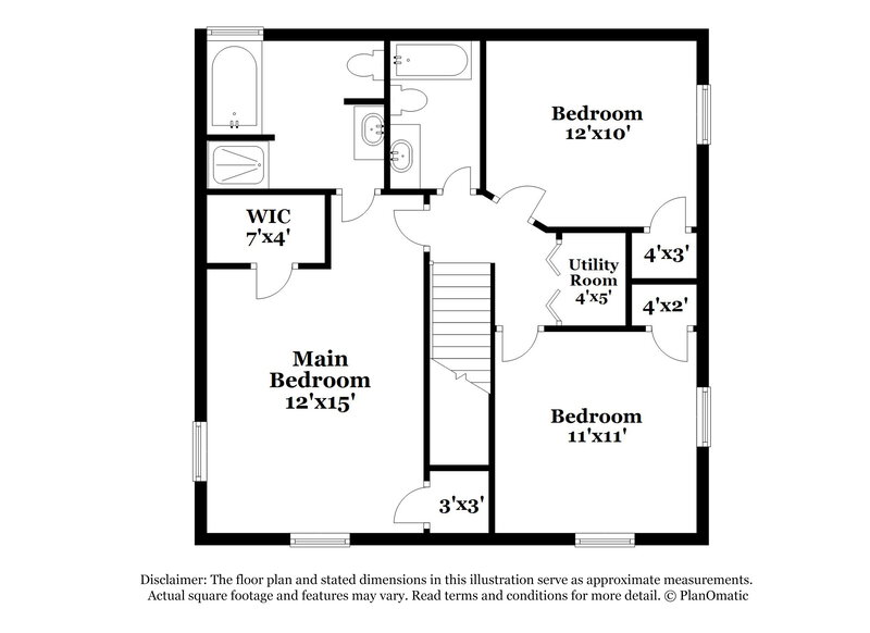 2,210/Mo, 4065 Dalry Dr Jacksonville, FL 32246 Floor Plan View 2