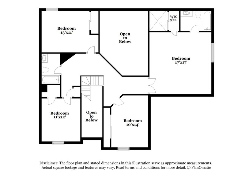 2,770/Mo, 4391 Song Sparrow Dr Middleburg, FL 32068 Floor Plan View 2