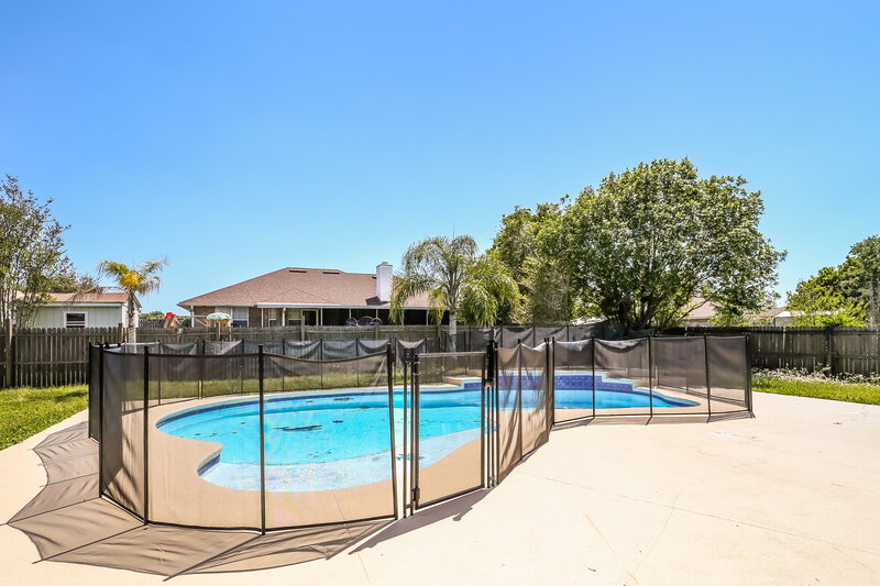 3,800/Mo, 3017 Morning Sun Dr Middleburg, FL 32068 Rear View