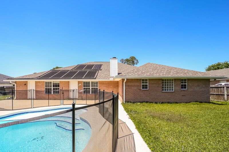 3,800/Mo, 3017 Morning Sun Dr Middleburg, FL 32068 Rear View 2