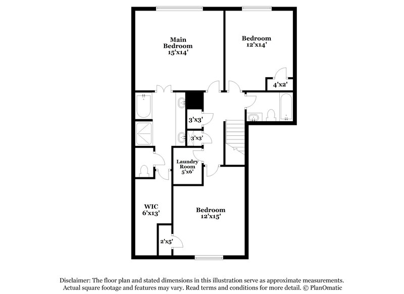 2,085/Mo, 6491 Smooth Thorn Ct Jacksonville, FL 32258 Floorplan View 2