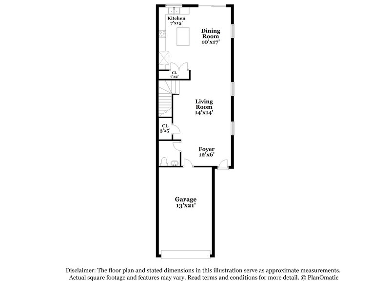 1,960/Mo, 2352 Red Moon Dr Jacksonville, FL 32216 Floor Plan View