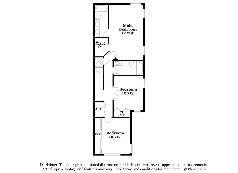 1,960/Mo, 2352 Red Moon Dr Jacksonville, FL 32216 Floor Plan View 2