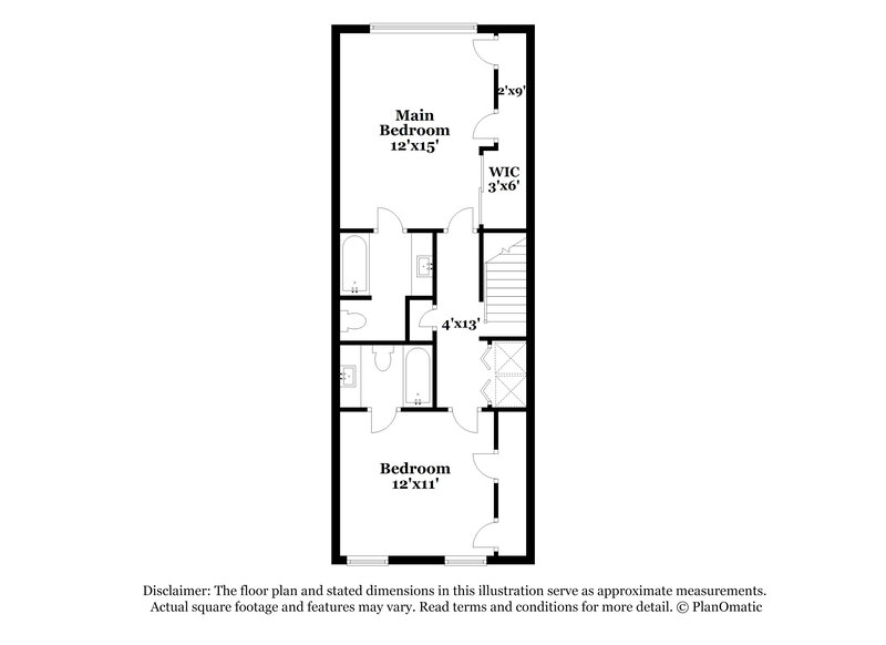 1,660/Mo, 8126 Summer Palm Ct Jacksonville, FL 32256 Floorplan View 2