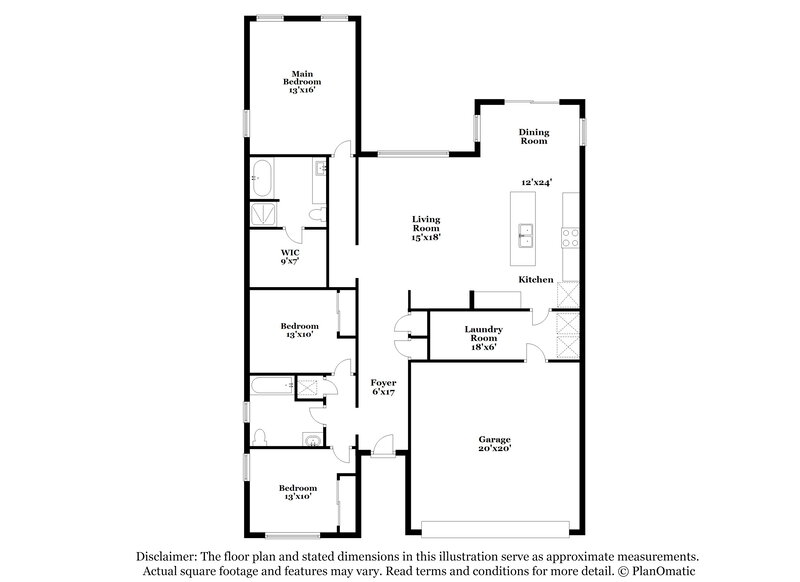 2,380/Mo, 392 Bostwick Cir St Augustine, FL 32092 Floor Plan View