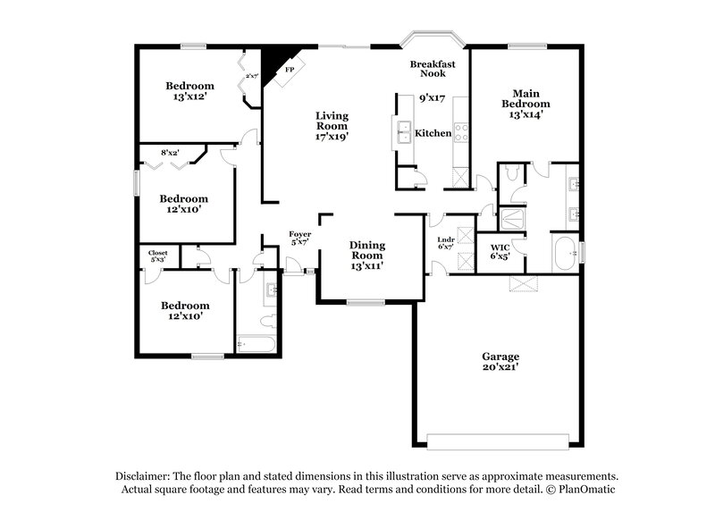 2,470/Mo, 1068 Ardmore St Saint Augustine, FL 32092 Floor Plan View
