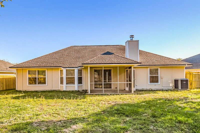 2,470/Mo, 1068 Ardmore St Saint Augustine, FL 32092 Rear View