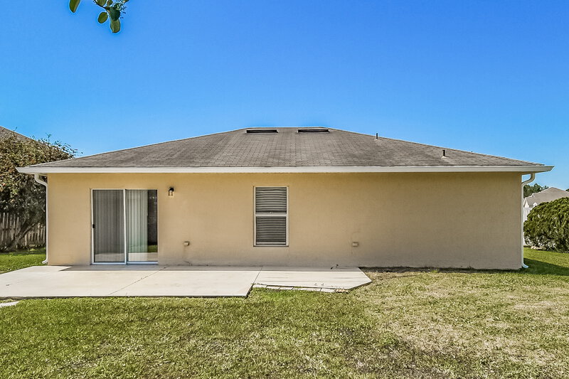 1,815/Mo, 3654 Braeden Ct Middleburg, FL 32068 Rear View