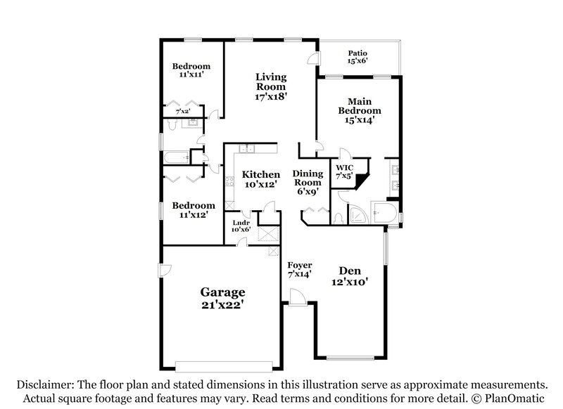 2,860/Mo, 195 Dover Bluff Dr Orange Park, FL 32073 Floor Plan View