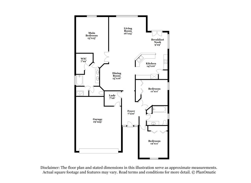 1,965/Mo, 8211 Stelling Dr Jacksonville, FL 32244 Floorplan View