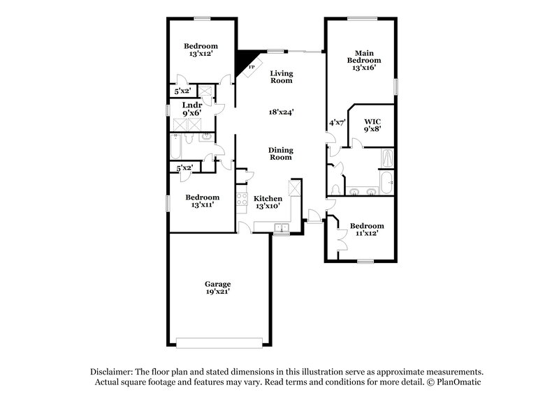 2,140/Mo, 7644 Devola Trl Jacksonville, FL 32244 Floor Plan View