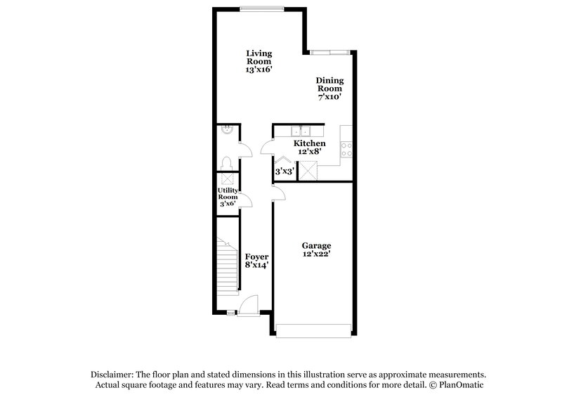 1,905/Mo, 1548 Landau Rd Jacksonville, FL 32225 Floor Plan View