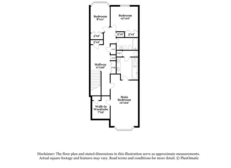 1,905/Mo, 1548 Landau Rd Jacksonville, FL 32225 Floor Plan View 2