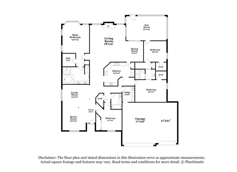 2,900/Mo, 2347 Foxhaven Dr W Jacksonville, FL 32224 Floorplan View