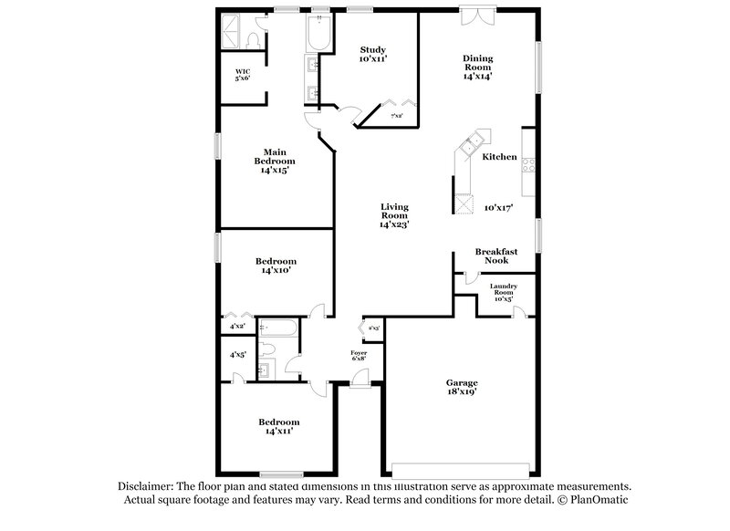 2,190/Mo, 5957 Wentworth Cir S Jacksonville, FL 32277 Front View