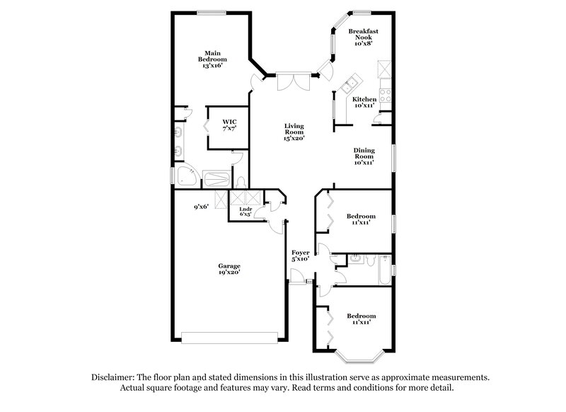 2,285/Mo, 1508 Austin Ln Saint Augustine, FL 32092 Floor Plan View