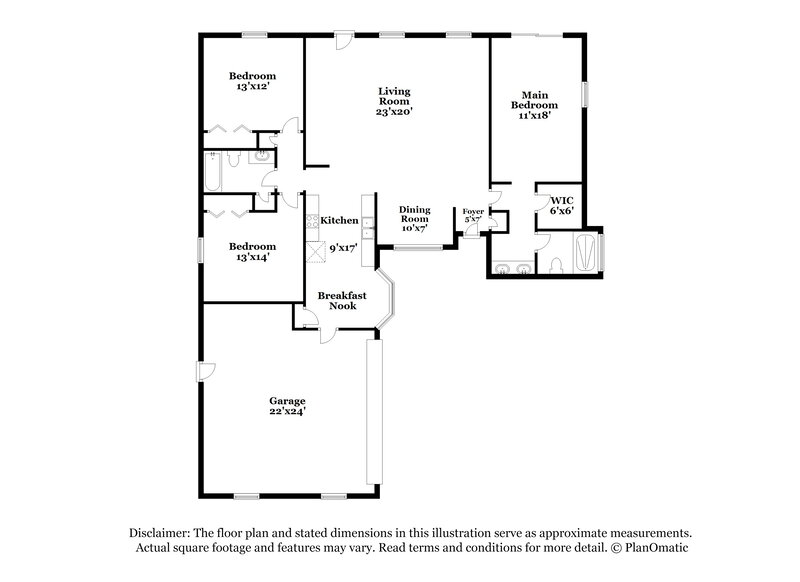 2,030/Mo, 2098 Allison Ct Middleburg, FL 32068 Floor Plan View