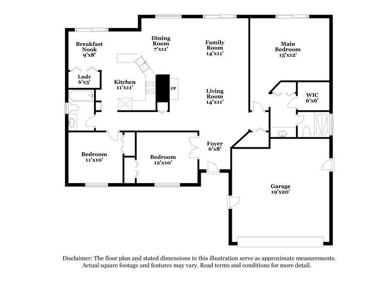 2,255/Mo, 11846 Marabou Ct N Jacksonville, FL 32223 Floor Plan View