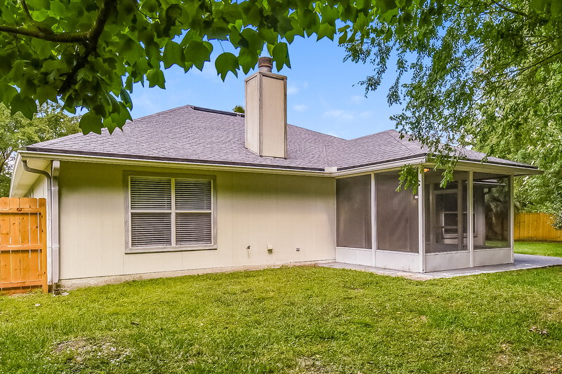 2,130/Mo, 1464 Loblolly Ct Orange Park, FL 32073 Rear View