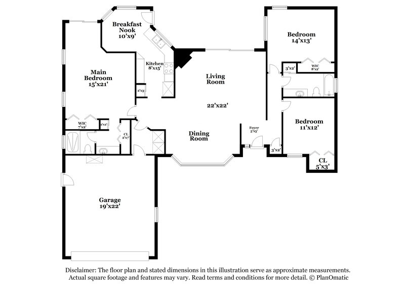 2,845/Mo, 10364 Windfern Ct N Jacksonville, FL 32257 Floor Plan View