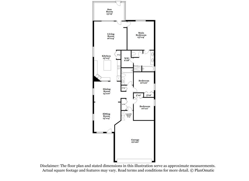 2,220/Mo, 3899 Pebble Brooke Cir Orange Park, FL 32065 Floorplan View