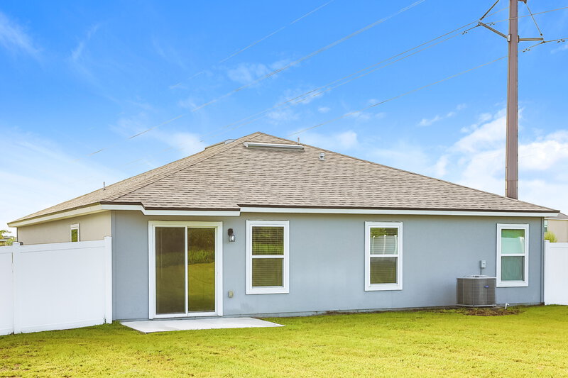 1,835/Mo, 1786 Eagle View Way Middleburg, FL 32068 Rear View